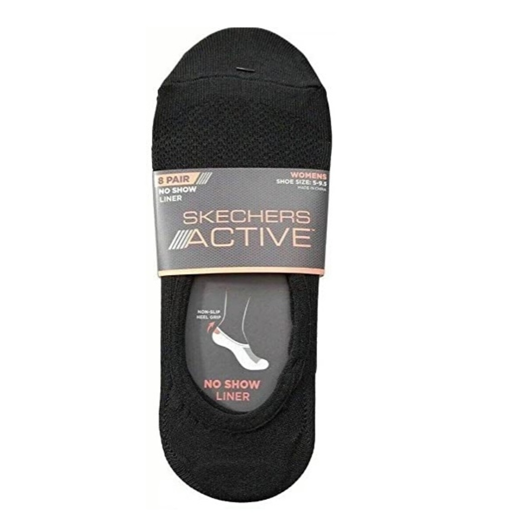 Women's No Show Liner Socks 8 Pack Multi Colors